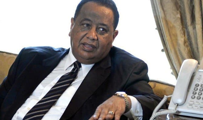 Menteri Luar Negeri Sudan Ibrahim Ghandour. Foto: Arab News