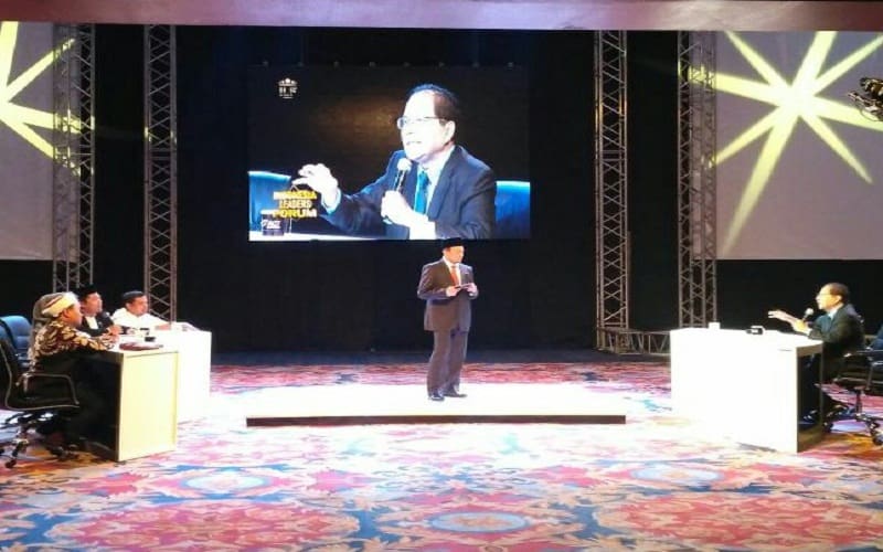 Acara Indonesia Leaders Forum dengan tema "Seputar keamanan dan Masa Depan Bangsa"di Hotel Bidakara Jakarta Selatan, Jumat (18/5/2018). Foto: Rhio/Islampos