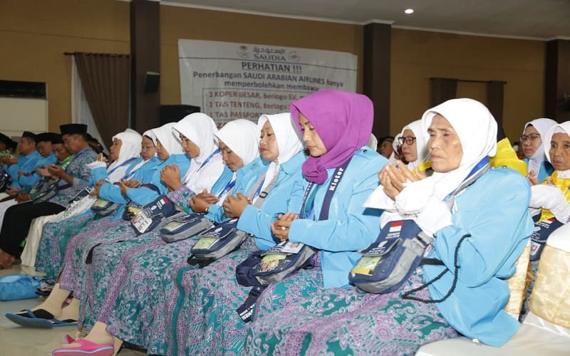 Jamaah haji Indonesia. Foto: Rhio/Islampos