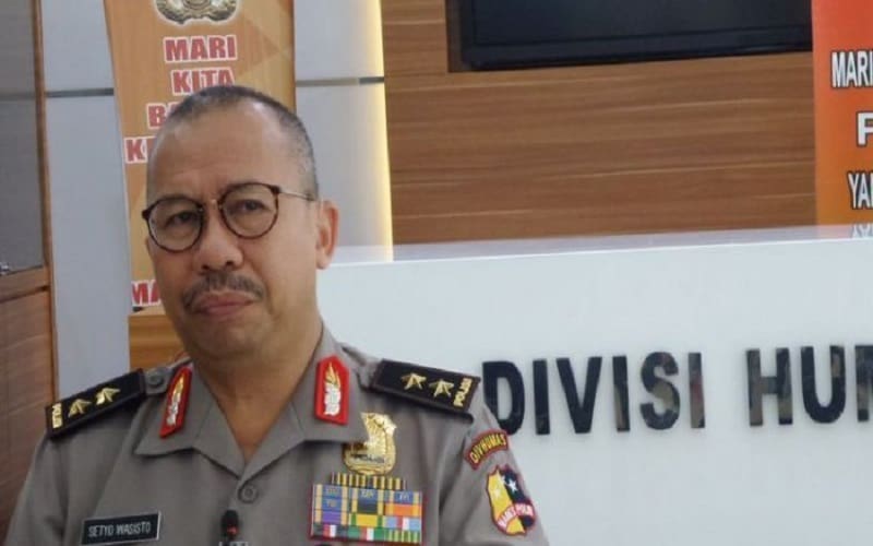 Kepala Divisi Humas Mabes Polri, Inspektur Jenderal Polisi Setyo Wasisto

Foto: Tribun