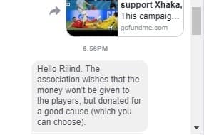 Penggalangan Dana untuk Bayar Denda Xhaka dan Shaqiri akan Disumbangkan 2 Penggalangan Dana untuk Bayar Denda Xhaka dan Shaqiri akan Disumbangkan 1