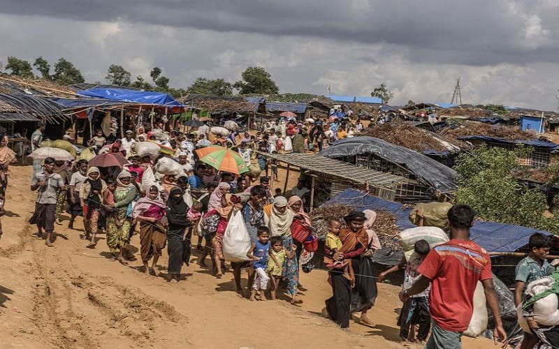 Pengungsi Rohingya. Foto: Bloomberg