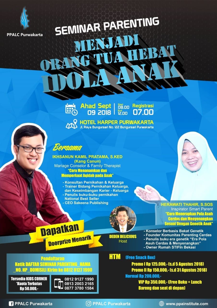 Ikuti Seminar Parenting “Menjadi Orangtua Hebat Idola Anak" 1