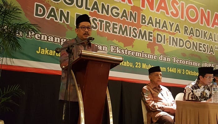 BPERT MUI: Perilaku Masyarakat yang Mudah Tersulut Unsur Radikalisme Sangat Memprihatinkan 1 Ketua Badan Penanggulangan Ekstremisme dan Terorisme (BPRET) Majelis Ulama Indonesia (MUI) Zainut Tauhid Sa'adi. Foto: Rhio/Islampos