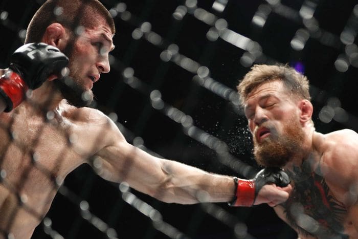 Khabib Nurmagodev Vs Connor McGregor., Foto: ABC.net.au
