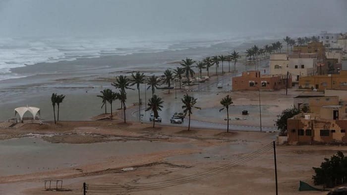 Ilustrasi topan. Foto: Alarabiya