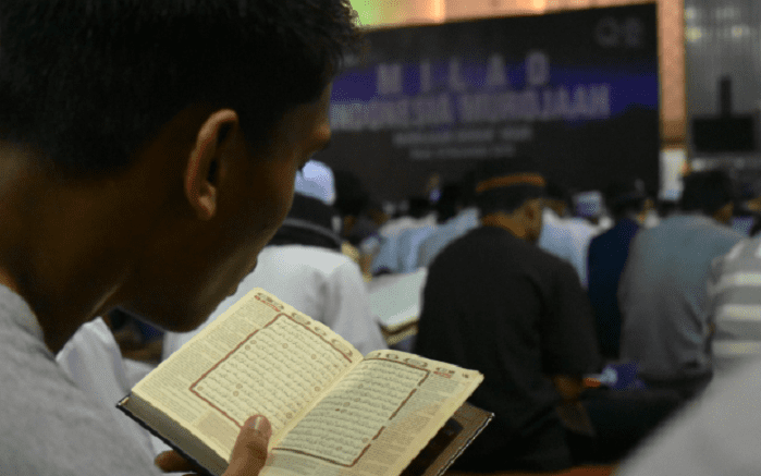 Indonesia Muroja'ah Gelar Taubat Nasional di Masjid Istiqlal 1 Foto: Kiblat.net