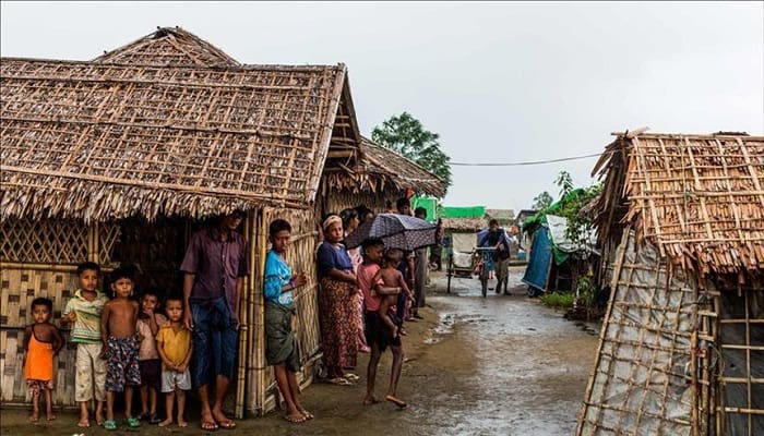 Tak Jadi Dipulangkan ke Myanmar, Pengungsi Rohingya Gelar Syukuran 1 Kamp Pengungsi Rohingya. Foto: Anadolu