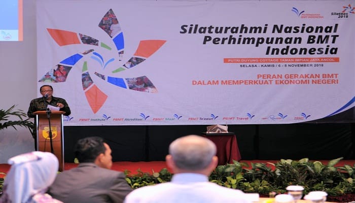 Silaturahmi Nasional Perhimpunan BMT Indonesia Tahun 2018 di Jakarta, Selasa (6/11/2018). Foto: Rhio/Islampos