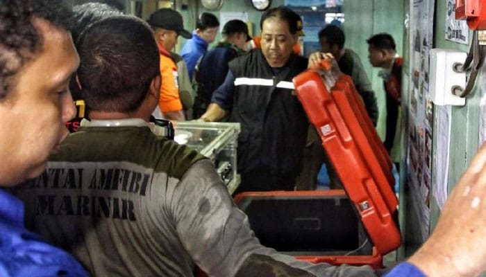 black box ditemukan