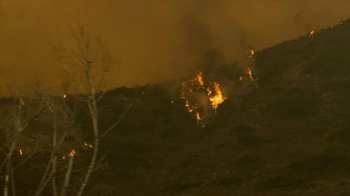 California dilanda kebakaran. Foto: Anadolu