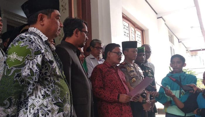 Silaturahmi ulama dan ormas di Garut