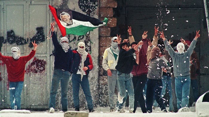 Para pemuda Palestina. Foto: Gardanasional