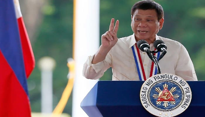 Presiden Filipina Rodrigo Duterte