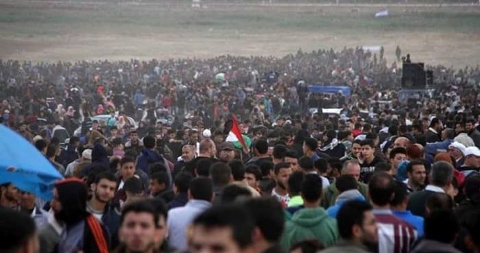Karena Corona, Aksi Great March of Return Dibatalkan 1 Aksi kepulangan akbar Gaza. Foto: PIC