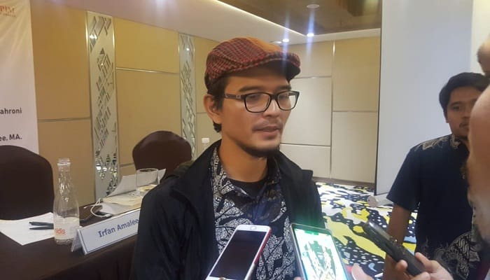 Direktur Peace Generation Indonesia Irfan Amalee. Foto: Rhio/Islampos