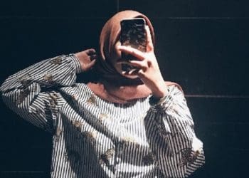 foto sebelum berhijab, muslimah berjilbab, selfie