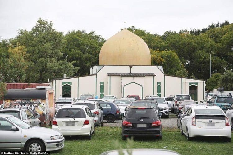 Mobil-mobil para syuhada korban penembakan brutal Brenton Tarrant di Masjid Al-Noor, Selandia Baru.