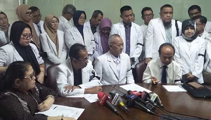 Lima Pernyataan Sikap Komunitas Profesi Dokter Atas Meninggalnya Ratusan KPPS 1 komunitas kesehatan peduli bangsa