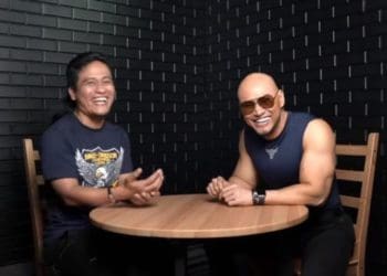 Gus Miftah dan Deddy Corbuzier. Foto: Matamata