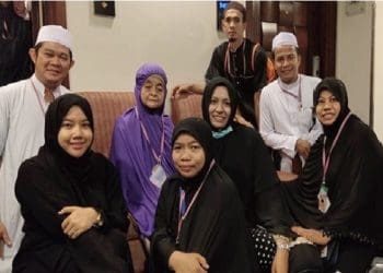 Noh Lanai, jemaah haji tertua asal Thailand. Foto:  Pattaya Mail