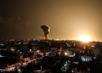 Jet tempur Israel gempur Gaza. Foto: PIC