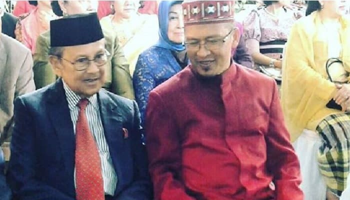 Ini Doa dari Aa Gym untuk Almarhum BJ Habibie 1 BJ Habibie dan Aa Gym. Foto: Instagram Aa Gym