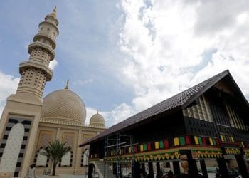 Masjid Haji Keuchik Leumik. Foto:  Aceh.Antara