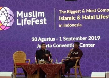 Talkshow properti syariah di Muslim Lifefest. Foto: Istimewa