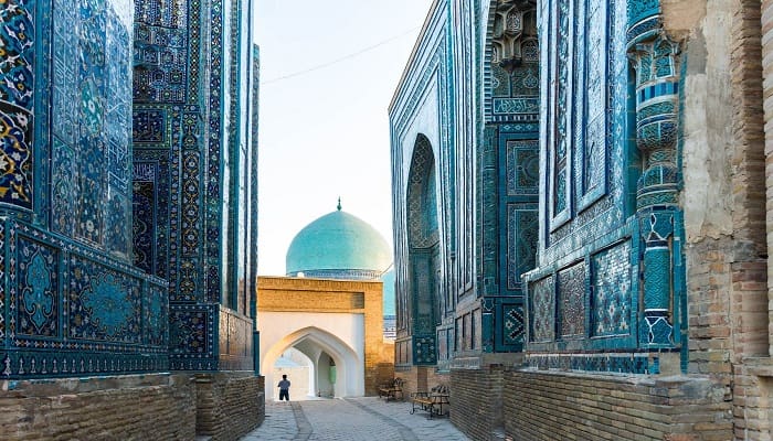 Masjid Paling Indah di Kota Biru Uzbekistan, Samarkand 1 ilustrasi.foto: idntimes