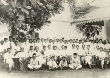 Sumpah pemuda digagas oleh para pemuda bangsa Indonesia. Foto: Kompas