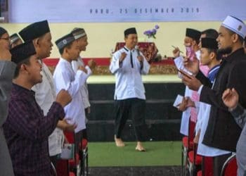 150 guru dan karyawan dari seluruh unit Ar-Rohmah Putri antusias mengikuti kegiatan upgrading. Foto: Istimewa
