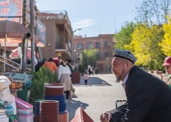 Warga Muslim Uighur di Xinjiang. Foto: China Daily