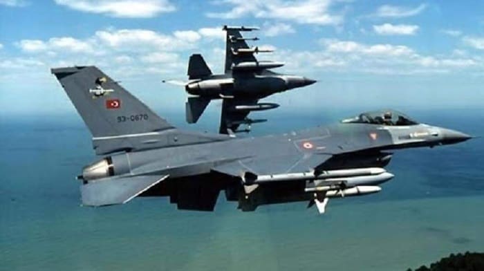 Dibombardir Militer Turki, Bandara Suriah Hancur 1 Jet Tempur F-16 Turki. Foto: Ekathimerini