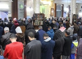 Muslim Yordania gelar subuh akbar. Foto: PIC