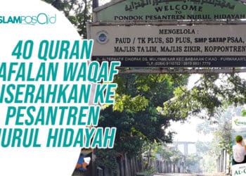 40 Quran Hafalan Waqaf Diserahkan ke Pesantren Nurul Hidayah 1