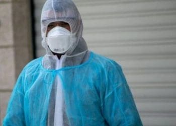 Palestina produksi baju khusus Covid-19. Foto: PIC