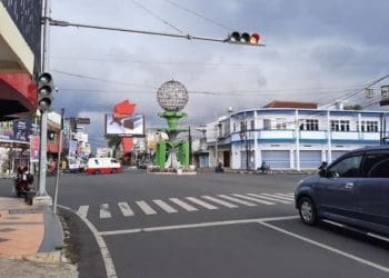 Kota Tasikmalaya terapkan lockdown untuk cegah penyebaran virus Corona. Foto: Pikiran Rakyat