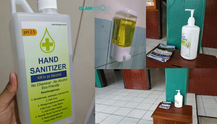 Kini Masjid Al-Manar Sediakan Hand Sanitizer, Donasi dari IslamposAid 1 Kini Masjid Al-Manar Sediakan Hand Sanitizer, Donasi dari IslamposAid 1
