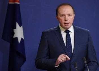 Menteri Dalam Negeri Australia, Peter Dutton. Foto: 
ABC