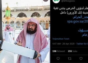 Foto: Twitter Saudi Press Agency @SPAregions/Ka'bah