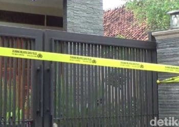 Rumah keluarga perawat korban pembacokan. Foto: Detik