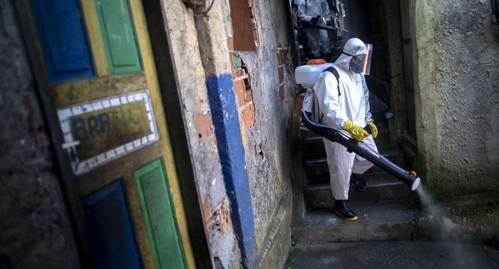 Akibat Lockdown, Warga Miskin Brasil Teriak Kelaparan 1 Brasil kini menjadi negara dengan kasus Covid-19 terbesar kedua di dunia. Foto: Gestion