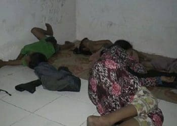 1 keluarga asal Sulteng ditemukan lemas kelaparan. Foto: Kompas