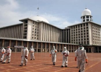 Masjid Istiqlal akan kembali dibuka. Foto: Detik