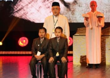 2 hafiz cilik Indonesia diundang mufti Rusia. Foto: RT