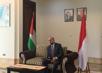 Penasihat Presiden Palestina, Mamoud Alhabbash. Foto: Jakarta Globe