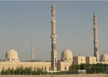 Masjid Nimrah, Arafah, Arab Saudi. Foto: Life in  Saudi Arabia