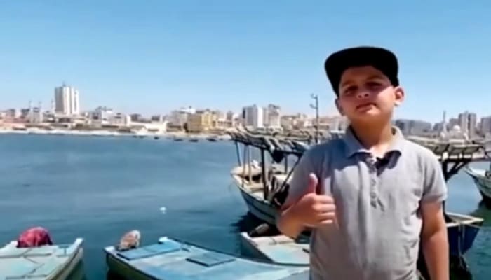 Rapper Cilik Asal Palestina Usung Pesan Kemanusiaan Lewat Musik Rap 1 Abdurrahman Al Shanti, Rapper Gaza. Foto: Youtube Reuters