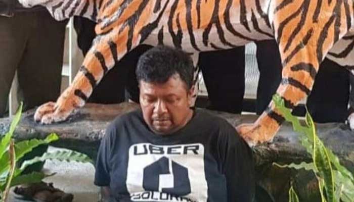 Bunuh Suami-Istri dan Dua Anak yang Masih Kecil, Ini Motif Pelaku Pembunuh Sekeluarga di Sukoharjo 1 HT, tersangka pembunuhan 4 sekeluarga di Sukoharjo. Foto: Detik/Sri Hartono